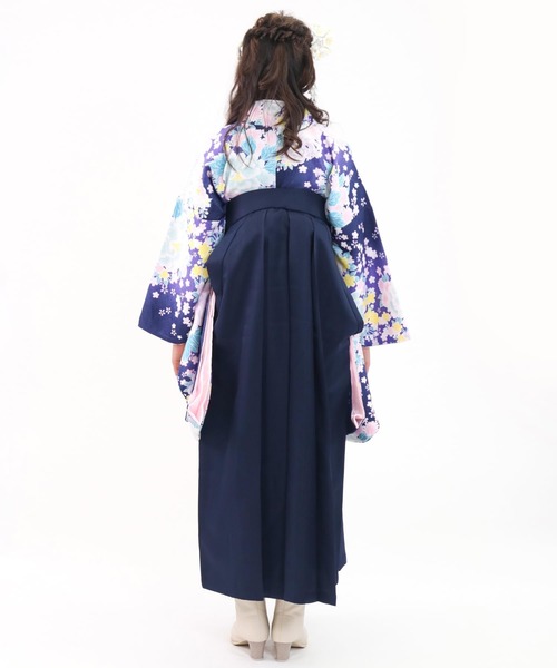 KYOETSU（京越） 着物 簡易袴C 5点セット ジュニア キッズ 子供 女の子
