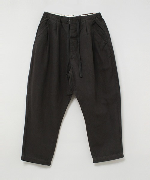 URCH RNA パンツ R4206 コットンリネンのクロップドサマーパンツ