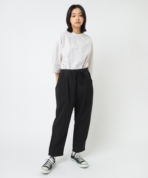 OURET リブパンツ✨ セルフカットワイドリブパンツ（その他パンツ）｜FOUND GOOD