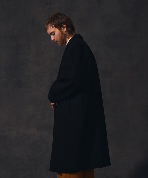 UNITED TOKYO」 チェスターコート 3 グレー メンズ UNITED TOKYO