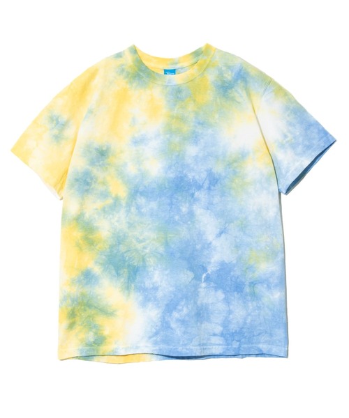 Feelin' Go(o)d Tシャツ 【黄+青色 2枚セット】 GOOD ON tシャツ Good On/グッドオン FIRE WORKS DYE S/S TEE
