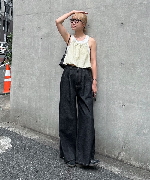 【メーカー直売】 ジーンズ デニム 「XSサイズあり」ツータック デニムパンツ パンツ