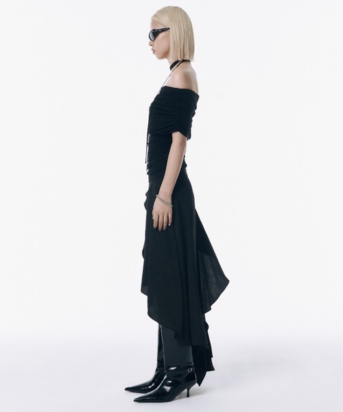 JOSE MOON（ジョゼムーン） tシャツ GATHER OFF SHOULDER TOPS