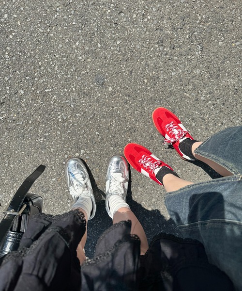 【RED(V)】Bowalk レザー スニーカー バイカラー REDVALENTINO Bowalk レザー スニーカー バイカラー | THE