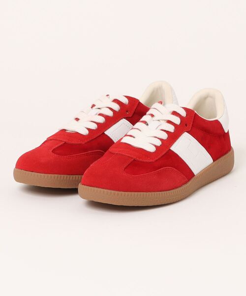 【RED(V)】Bowalk レザー スニーカー バイカラー RiLi スニーカー バイカラースニーカー「RL」 レディース