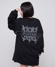 OY tシャツ 「OY/オーワイ」 TRIPLE LOGO BACK ZIPPER LONG