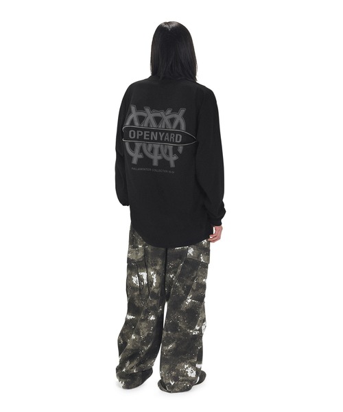 OY tシャツ 「OY/オーワイ」 TRIPLE LOGO BACK ZIPPER LONG