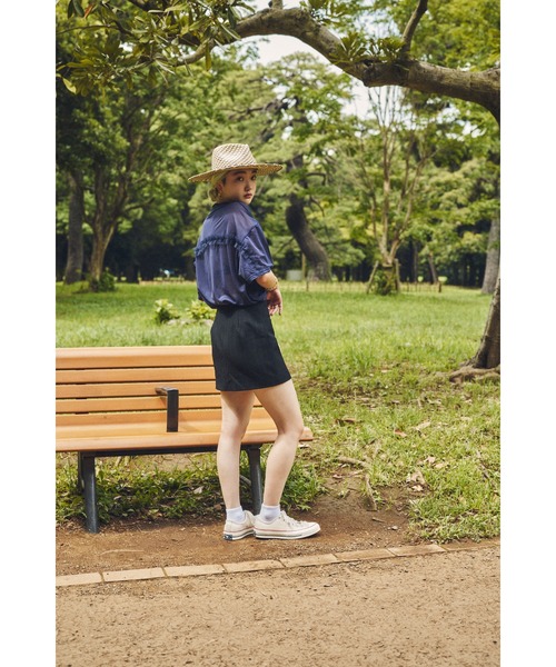 HeRIN.CYE tシャツ mio yanase / Frill sheer tops ミオ ヤナセ
