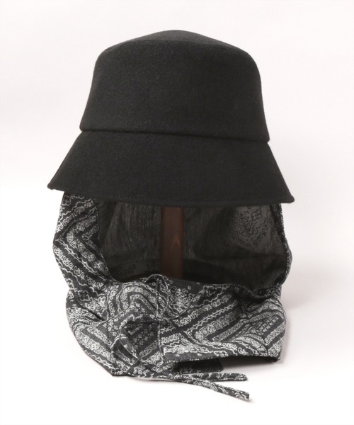 美品 holiday CA4LA 麦わら帽 ハット 帽子 キャップ　黒　ブラック CA4LA（カシラ） 帽子 ハット BROOK レディース メンズ : ZOZOTOWN