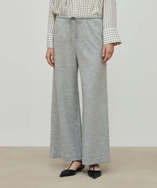 DES PRES（デプレ） パンツ ニットコンビネーション ドローストリング