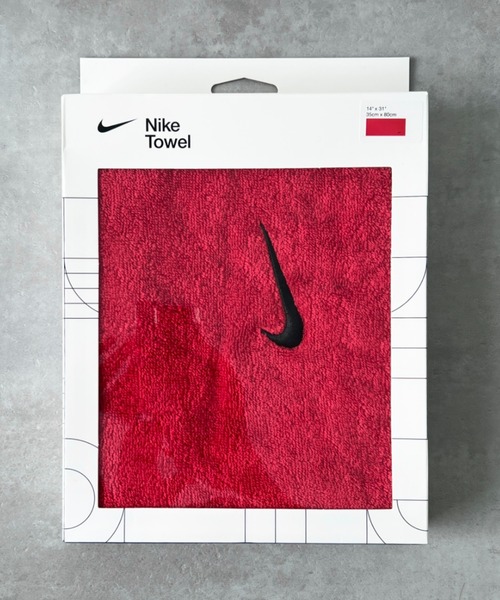 NIKE（ナイキ） タオル Nike(ナイキ)/ロゴ刺繍 文字入り ソリッドコア
