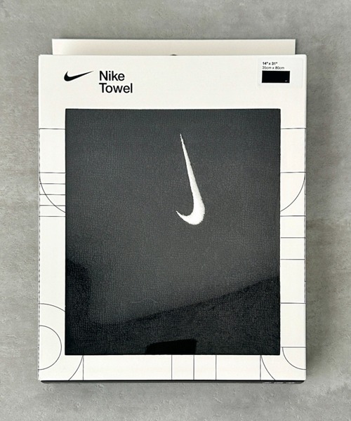 NIKE（ナイキ） タオル Nike(ナイキ)/ロゴ刺繍 文字入り ソリッドコア
