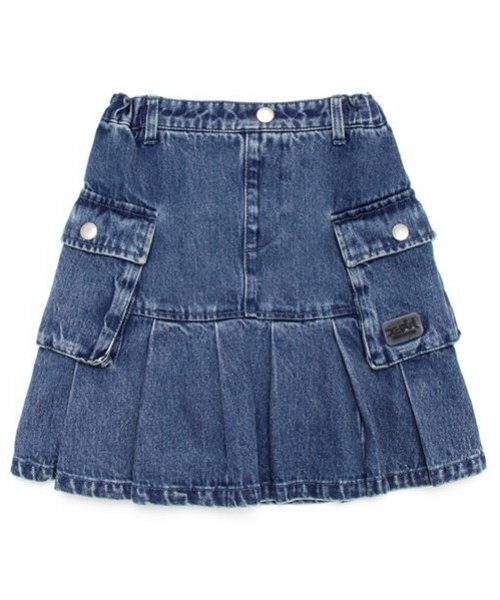 使い勝手の良い スカート Stages X-girl カーゴプリーツスカート 子供服 キッズ レディースウェア