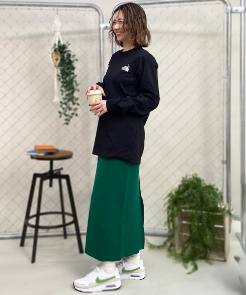 THE NORTH FACE tシャツ FACE/ザ・ノース・フェイス ロンT MUJI