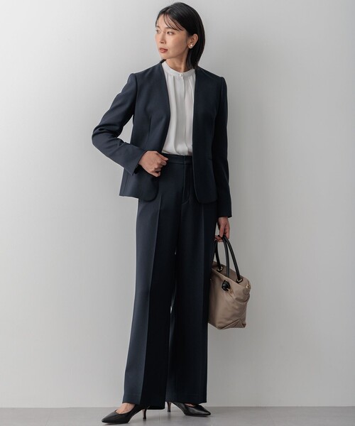 23区（ニジュウサンク） ジャケット ノーカラージャケット 「洗える