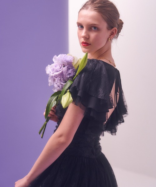 ERADIE（エラディエ） ドレス Tulle switching dress チュール 