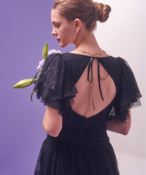 ERADIE（エラディエ） ドレス Tulle switching dress チュール 