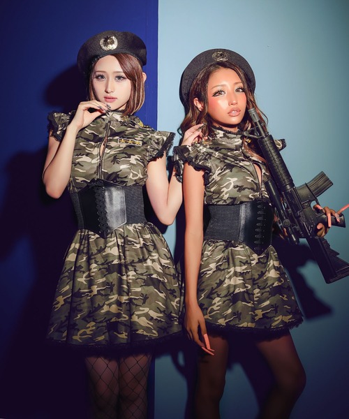 Tika（ティカ） コスプレ コスプレ 警官 かわいい アーミー ポリス