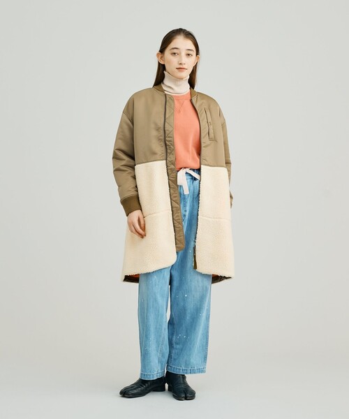 激レア✨KAPITAL キャピタル リング ボア モッズコート ミリタリー J.PRESS YORK STREET ミリタリージャケット モッズコート 「WOMEN」MA