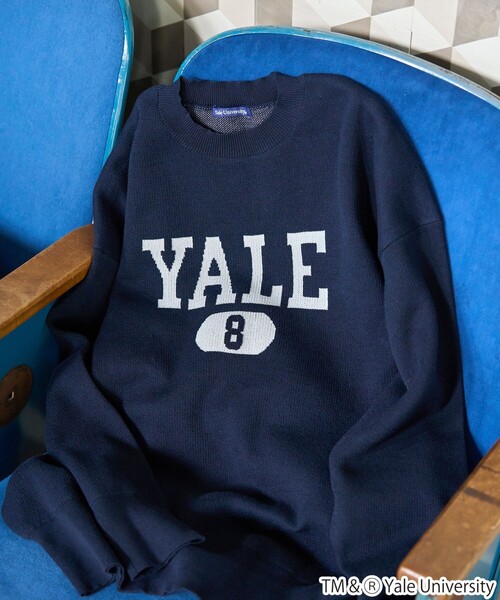 ニット セーター 限定展開　Yale University × FREAK'S STORE/イエール大学　Yale University イエール大学 FREAK'S STORE ニット セーター 限定展開 Yale University