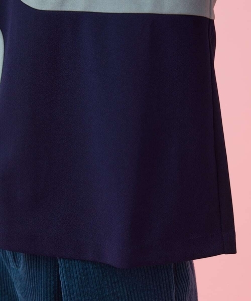 Jocomomola / ホコモモラ Bloque 配色パッチワークカットソー Bloque 配色パッチワークカットソー(カットソー・Tシャツ