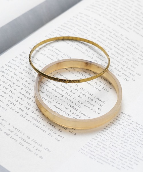 ARCHIVER バングル 「76」buffalo horns バングル レディース