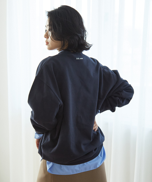 トレーナー スウェット 「LE TRIO ABAHOUSE」PARM SPRINGS スウェット/ユニセックス レディース メンズ Rouge vif トレーナー スウェット 「LE TRIO ABAHOUSE」PARM