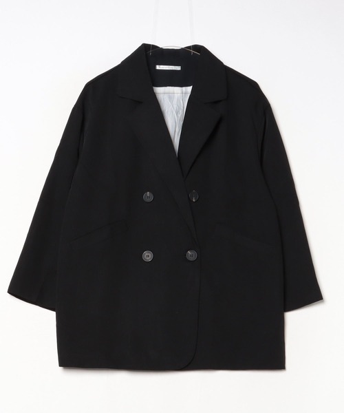 Asterellivi ジャケット テーラードジャケット 袖裏地 切り替え