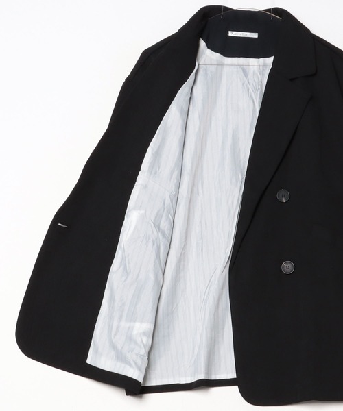 Asterellivi ジャケット テーラードジャケット 袖裏地 切り替え