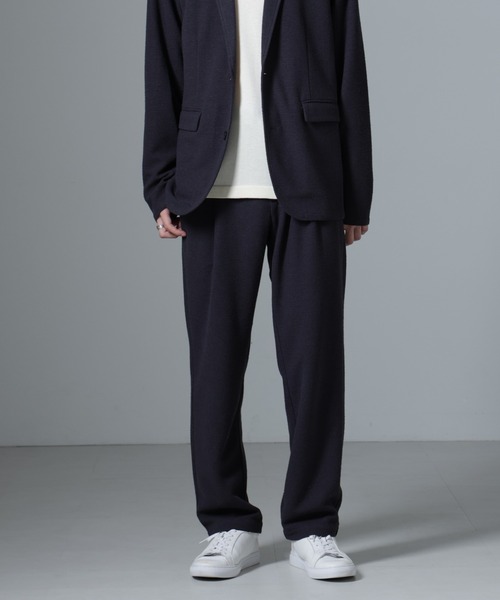 NANO universe（ナノ・ユニバース） パンツ ストレッチメランジ