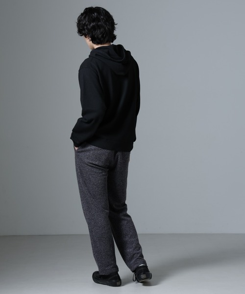 NANO universe パンツ ストレッチメランジイージーパンツ