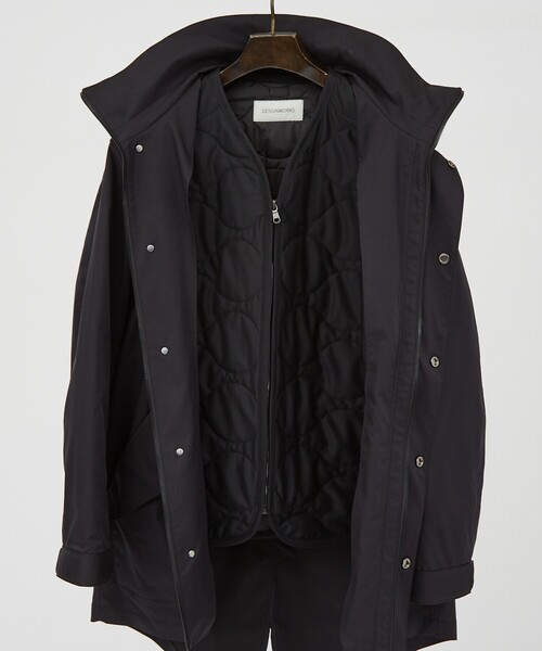 DESIGNWORKS（デザインワークス） モッズコート コート 「ライナー付き