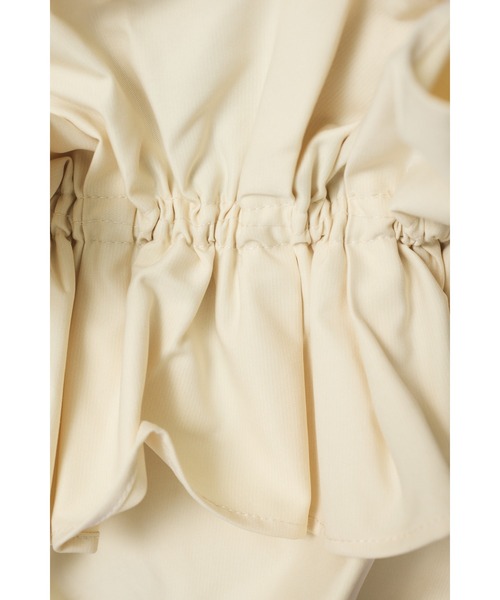 HeRIN.CYE チューブトップ ベアトップ Many gather bustier