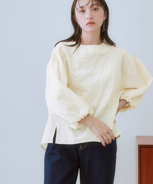 大人気！v.de.vinster 刺繍バルーンカフタンブラウス manana suerte（マニャーナスエルテ） ブラウス シャツ バルーン