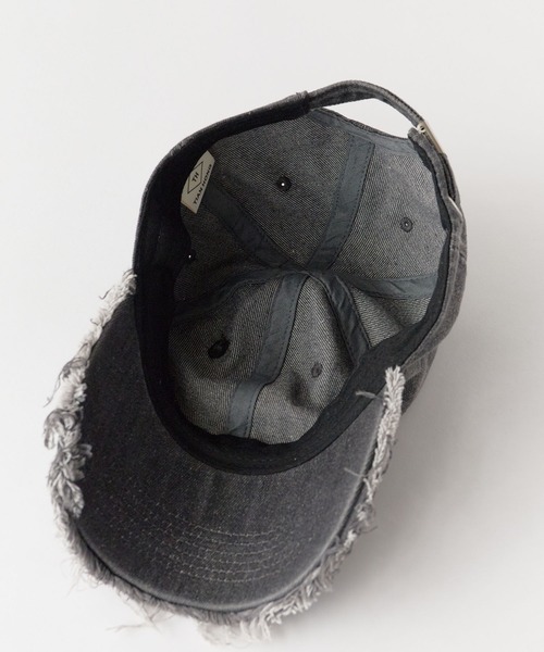 Chick キャップ 帽子 Damage processing Denim Cap