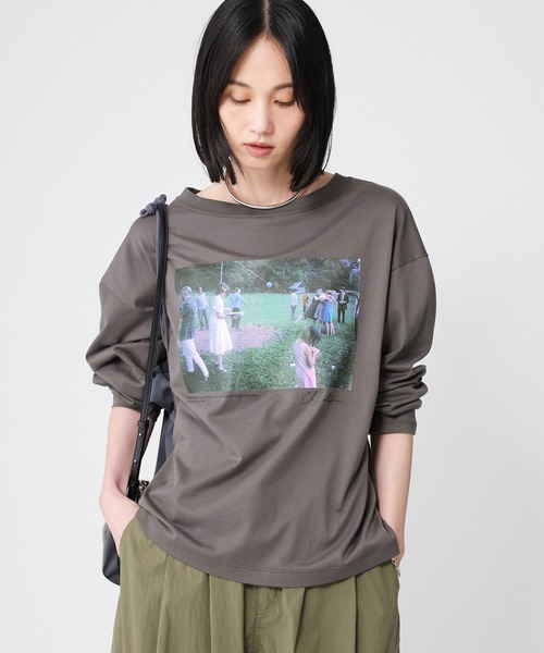 tシャツ 「81BRANCA」「別注」ナップサック付き Phototee set レディース