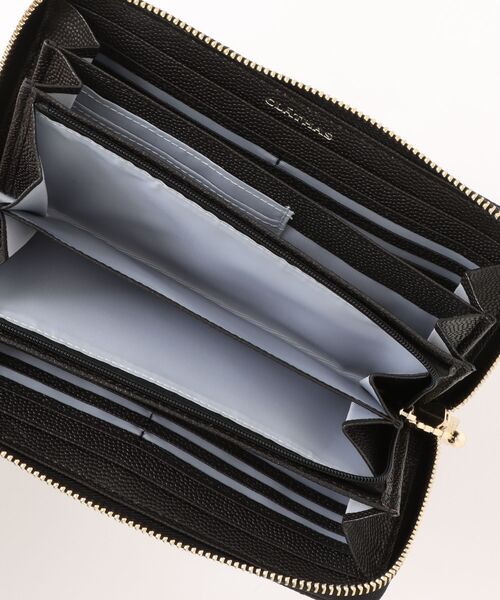 CLATHAS（クレイサス） 長財布 財布 ベール ラウンド長財布 レディース