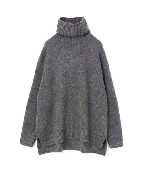 「MidiUmi」 タートルネックニット FREE グレー レディース_画像7