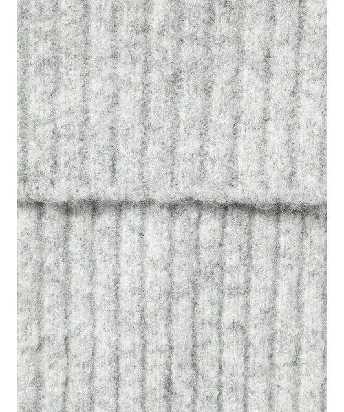 「MidiUmi」 タートルネックニット FREE グレー レディース_画像9