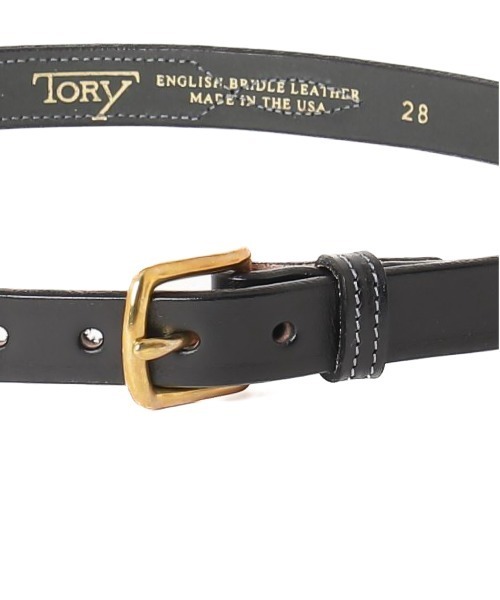 TORY LEATHER（トリーレザー） ベルト 「RS」「TORY LEATHER」STITCHED