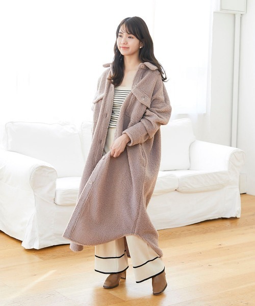 「VICKY」 コート 2 ベージュ レディース_画像7