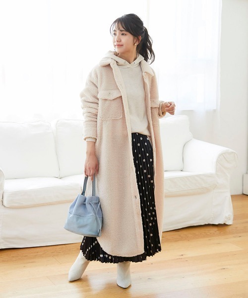 「VICKY」 コート 2 ベージュ レディース_画像8