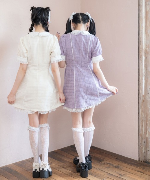 DearMyLove ワンピース キラキラハートキルティングサマー