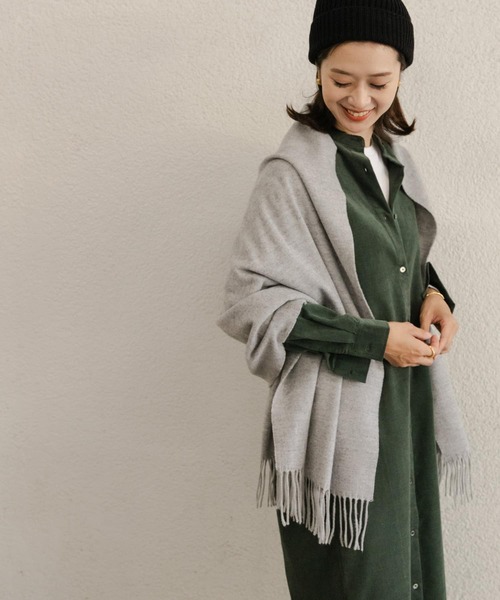 「URBAN RESEARCH DOORS」 ストール - ミント レディース_画像3