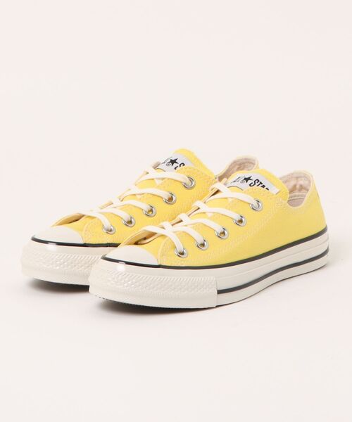 コンバース オールスター エイジド CL OX HI バターイエロー CONVERSE】 コンバース AS AGED CL OX オールスター エイジド CL