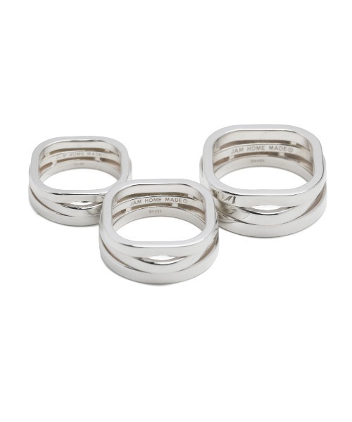 美品★JAM HOMME MADE ジャムホームメイド034 三連リング 美品☆JAM HOMME MADE ジャムホームメイド034 三連リング - メルカリ