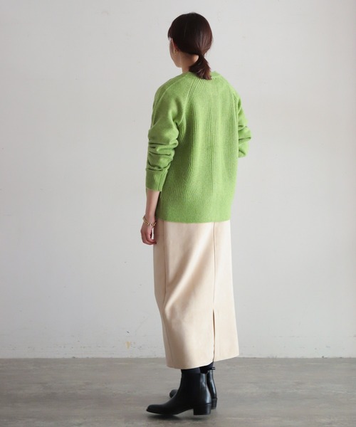 「NOMBRE IMPAIR」 ニットカーディガン FREE ベージュ レディース_画像5