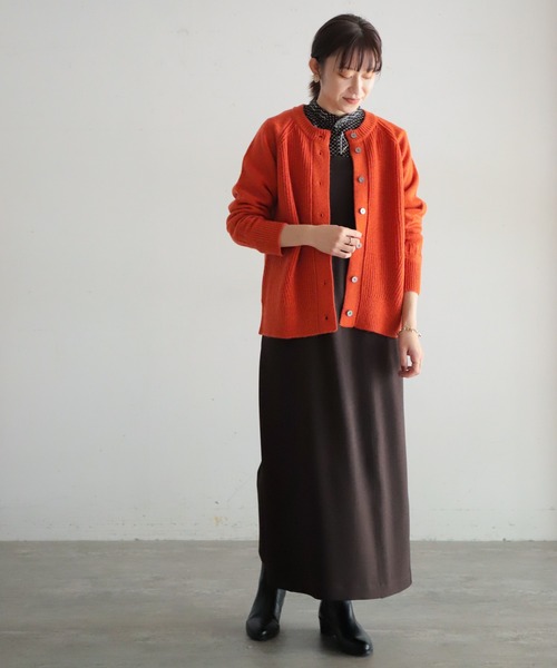 「NOMBRE IMPAIR」 ニットカーディガン FREE ベージュ レディース_画像7