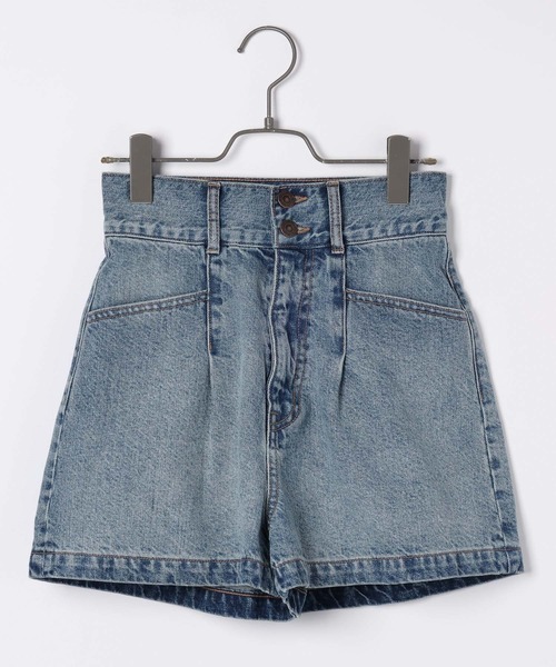 [Heather] Denim шорты M черный женский 