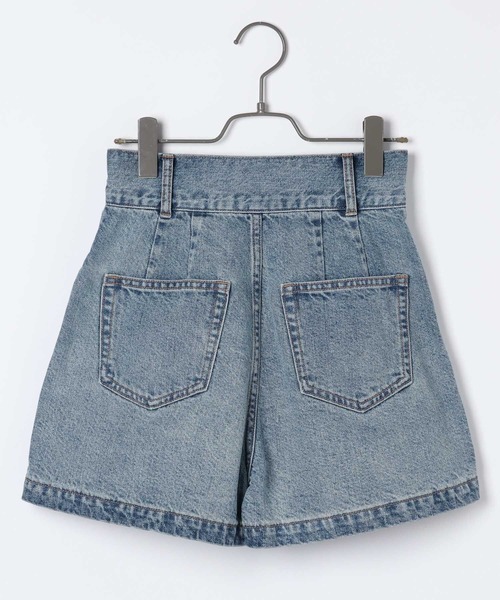 [Heather] Denim шорты M черный женский 